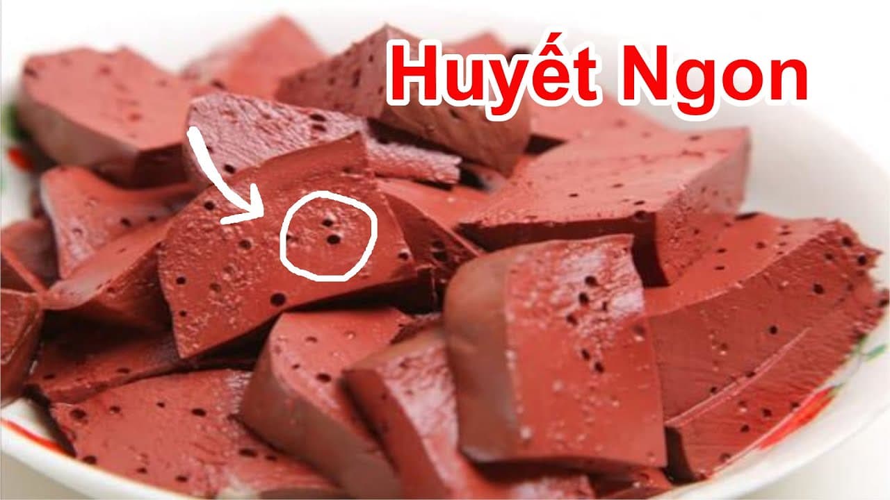 Cách mua huyết heo an toàn